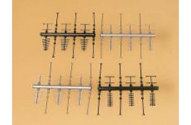 Television Aerials x 24 OO/HO Scale